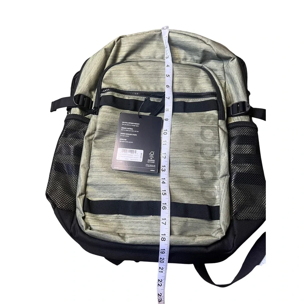 Adidas Core Advantage 4 Backpack Two Tone Tent Green Black 5160477 NEW
